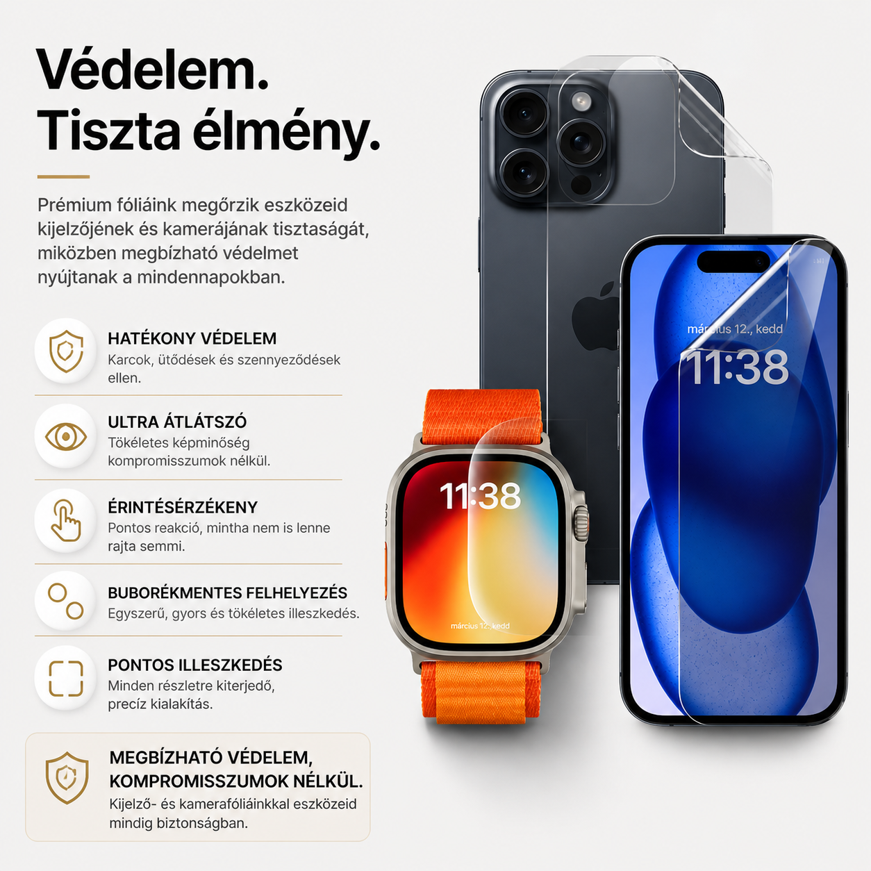 HD Privacy Fólia